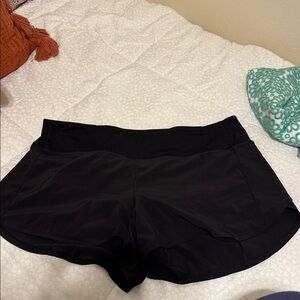 Lululemon Black Athletic Shorts